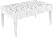 Biały stolik do ogrodu Siesta Miami 90cm