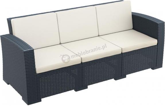 Sofa ogrodowa grafit Siesta Monaco 3