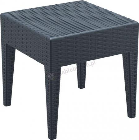 Stolik kawowy do ogrodu Siesta Miami 45cm grafit