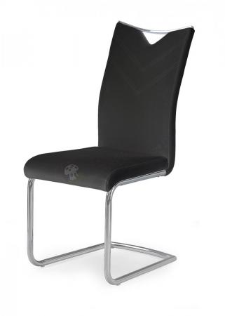 Nowoczesne krzesło z ekoskóry K224 Halmar czarny