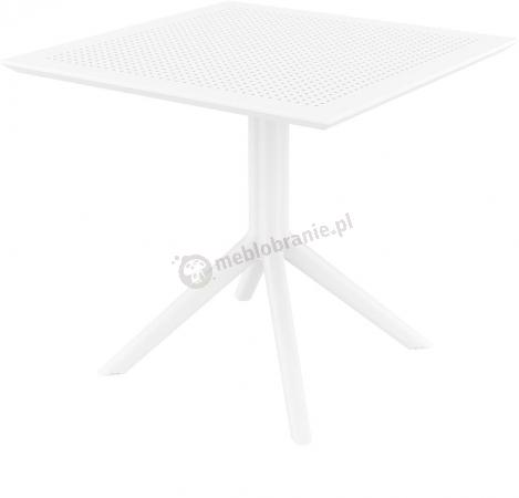 Siesta Sky Table 80 Biały stół ogrodowy