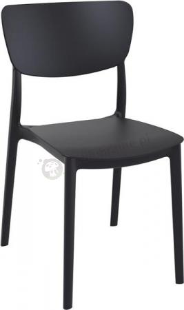 Czarne krzesło do ogrodu Siesta Monna