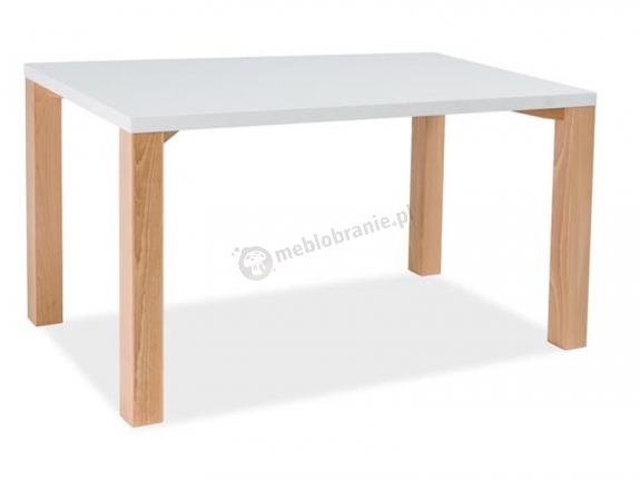 Biały stół do salonu Signal Egon 120cm