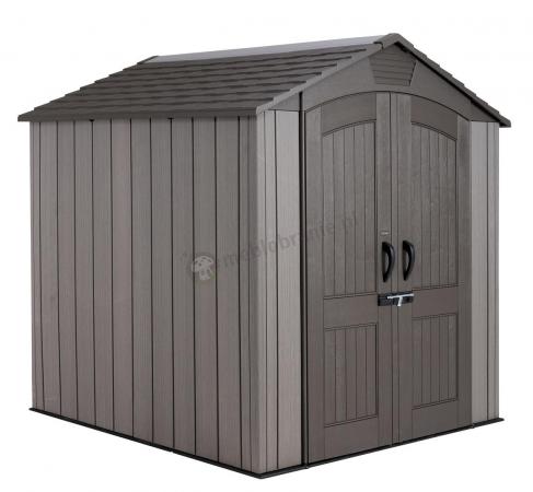 Domek narzędziowy z tworzywa sztucznego Lifetime 213x213 Brown