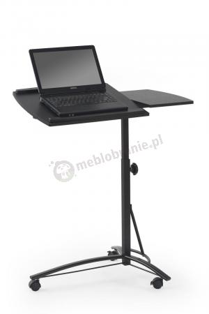 B14 czarny stolik na laptopa z regulowaną wysokością