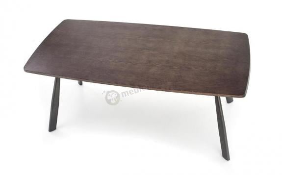 Fimrino halmar - Elegancki stół do jadalni ciemny orzech 180cm
