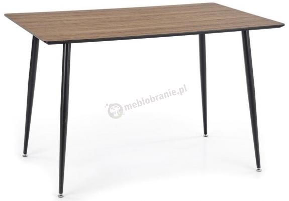 Artii Halmar - stół 120cm orzech / czarny