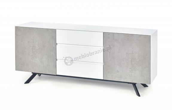 STONNO KM2 halmar - komoda biały / beton