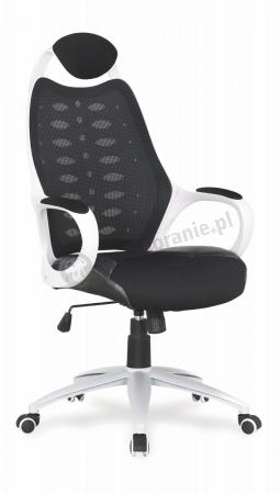 STRIKER 2 halmar - fotel gabinetowy biało-czarny