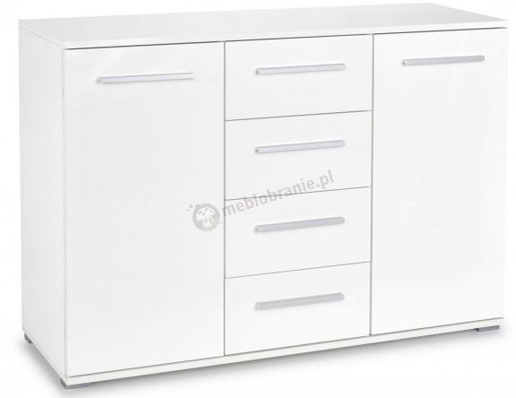Lima komoda biała 116x40x82 klasyczna z szufladami