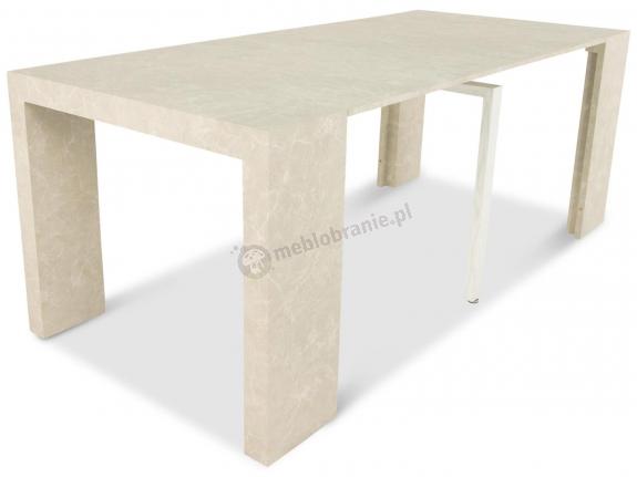 Masywny stół rozkładany imitacja kamienia Werner Marmur 3m