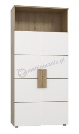 Regał Arkina LBLR82 Forte biała 90x41x197 cm
