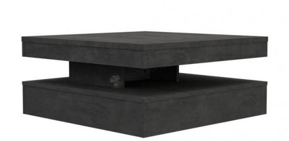 Stolik obrotowy CFTT4181 Forte ciemnoszary 78x78 cm