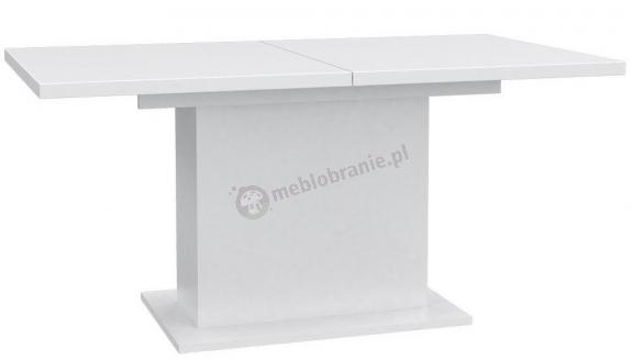 Biały stół rozkładany 160-200cm Forte Snow EST42 C50
