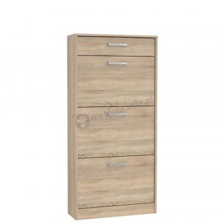 Wąska szafka na buty Niko NIKD311-D30F Forte Dąb Sonoma 58 cm