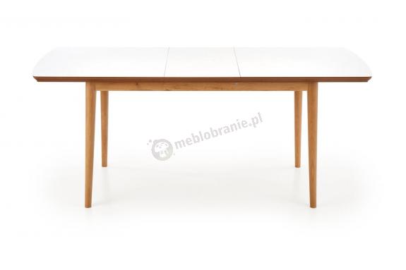 BARRET stół rozkładany z białym blatem 90-190cm