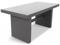 Stół obiadowy Nilamito 140x70 Anthracite
