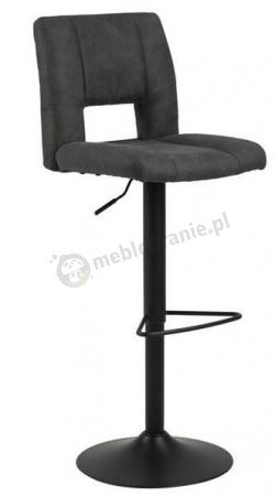 Actona Sylvia grafitowy hoker z regulacją wysokości