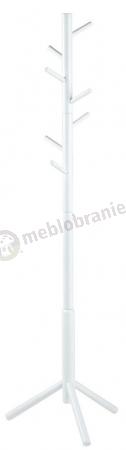 Actona Bremen wieszak na ubrania biały lakierowany 176x51