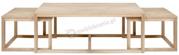 Stoliki kawowe Cornus drewniane 3w1