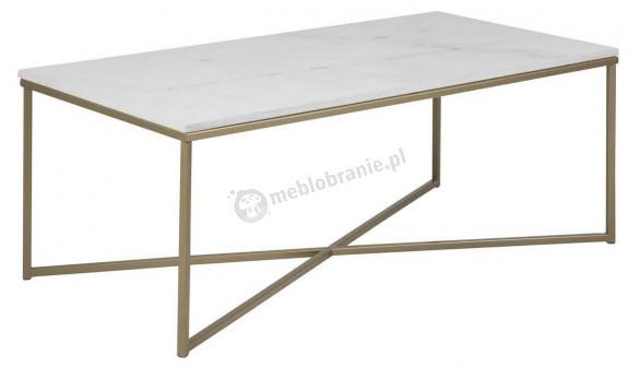Acona Alisma 120x60cm stolik kawowy z marmurowym blatem