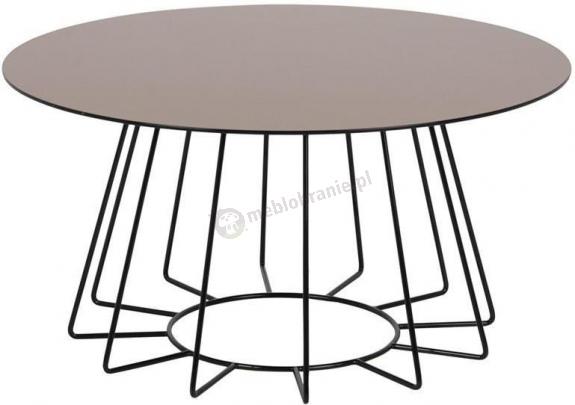 Actona Casia stolik kawowy 80cm brązowy-czarny