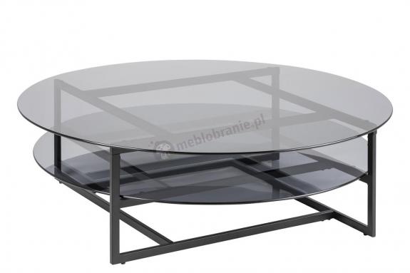 Stolik kawowy Loke nowoczesny stolik ze szklanym blatem 120cm