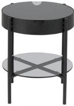 Actona stolik Tipton 45 cm szklany