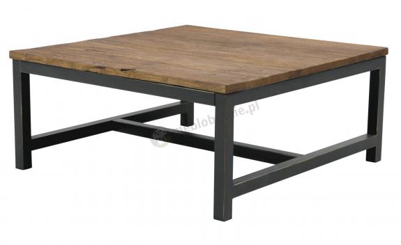 Actona Vintage Industrialny stolik kawowy drewniany blat