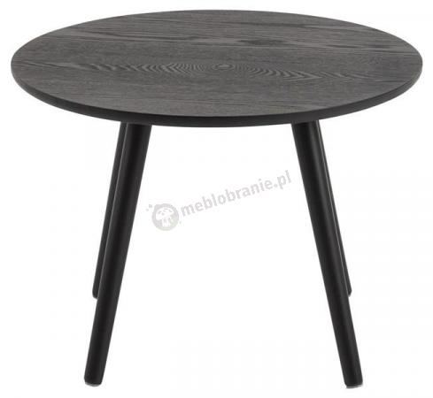 Actona Stafford nowoczesny stolik kawowy 50 cm czarny