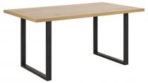 Actona Wales nowoczesny stół na metalowej podstawie 160cm
