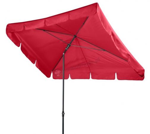 Parasol ogrodowy Sunline Waterproof 260x150 cm czerwony
