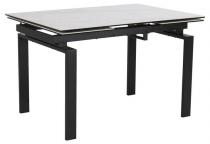 Actona Huddersfield stół rozkładany 120-200cm czarno-biały