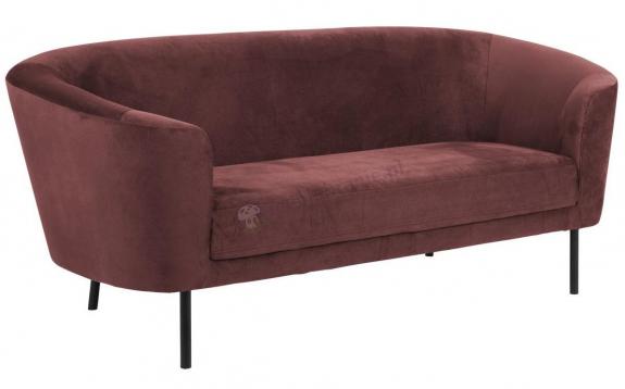 Sofa Biloxi Elegancka wolnostojąca kanapa trzyosobowa