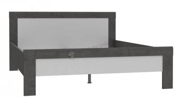 Stelaż łóżka Julietta JLTL166-C286 Forte Biel i Beton 160x200