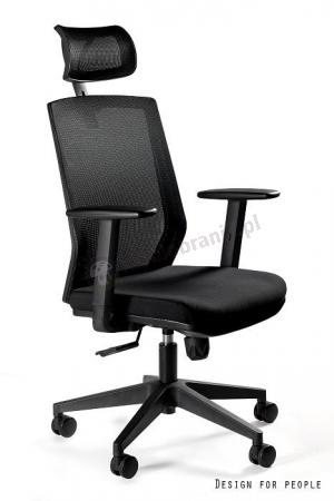 Fotel obrotowy biurowy ergonomiczny Esta czarny