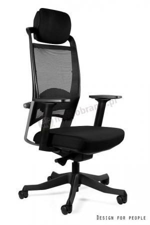 Fotel ergonomiczny biurowy Fulkrum skóra naturalna