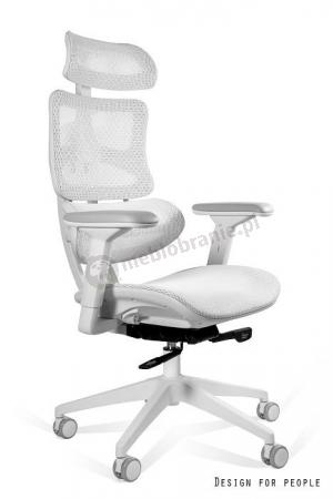 Fotel ergonomiczny biurowy Ergotech biały