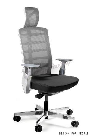 Fotel ergonomiczny Spinelly regulowany biały