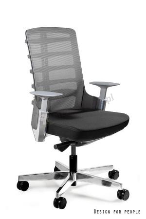 Fotel ergonomiczny Spinelly M regulowany czarny bez zagłówka