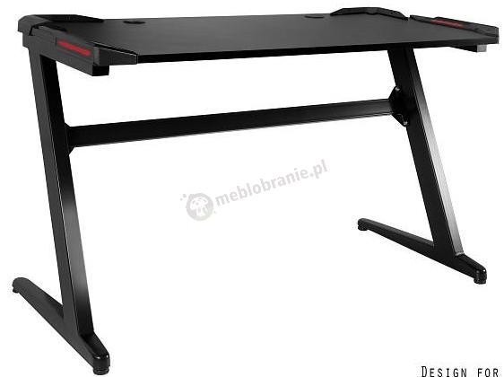 Biurko gamingowe Dynamiq V4 120x60 podświetlenie LED