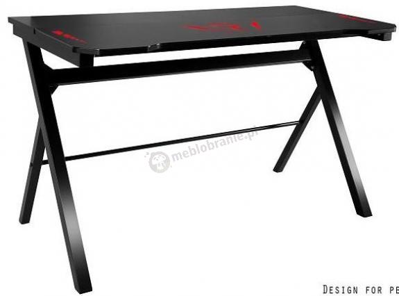 Biurko gamingowe Dynamiq V8 120x60 podświetlenie LED