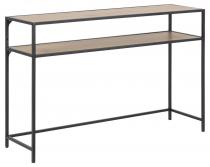 Actona Seaford konsola 120x35 czarny loft