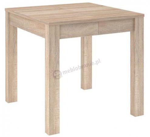 Stół do salonu Vega 80x80 cm rozkładany dąb Sonoma