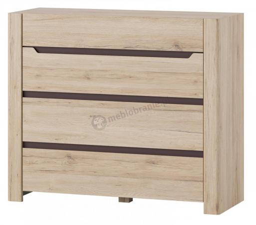 Komoda z szufladami Desjo 11 dąb san remo