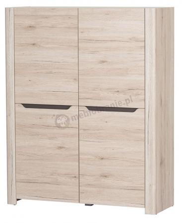 Komoda dwudrzwiowa do salonu Desjo 04 dąb san remo