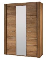Velvet 73 szafa trzydrzwiowa z lustrem dąb