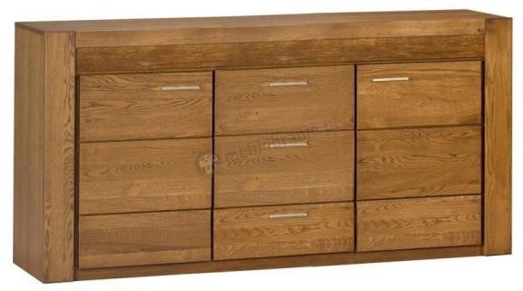 Drewniana komoda z szufladami Velvet 47 dąb rustical