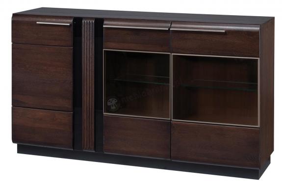 Komoda do jadalni 180cm Porti 48 dąb czekoladowy