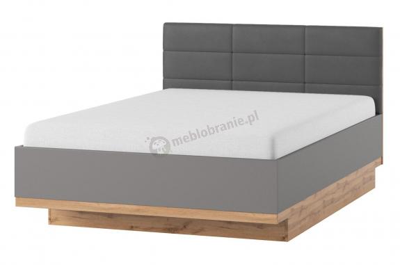 Łóżko 160x200 z tapicerowanym wezgłowiem Livorno 66